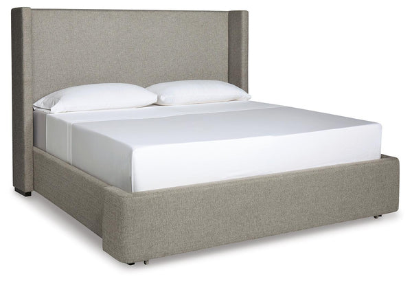 Fawnburg Queen Upholstered Storage Bed