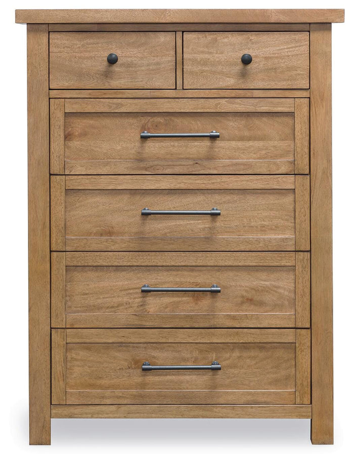 Wexford Chest of Drawers in Light Brown
