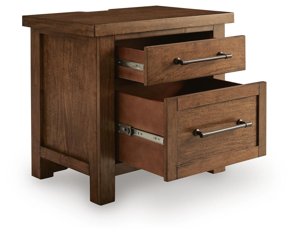 Wexford Nightstand in Warm Brown