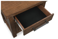 Wexford Nightstand in Warm Brown