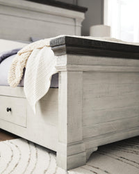 Millbrook Queen Panel Storage Bed