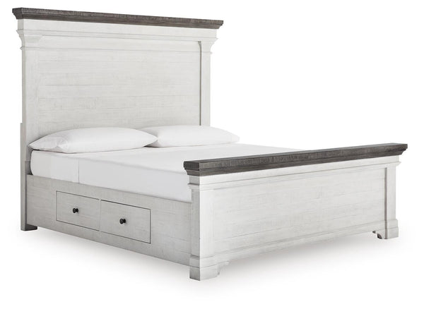 Havalance King Panel Storage Bed