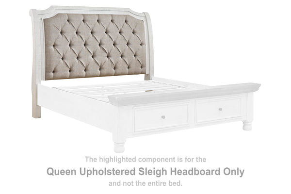 Havalance Queen Upholstered Sleigh Headboard