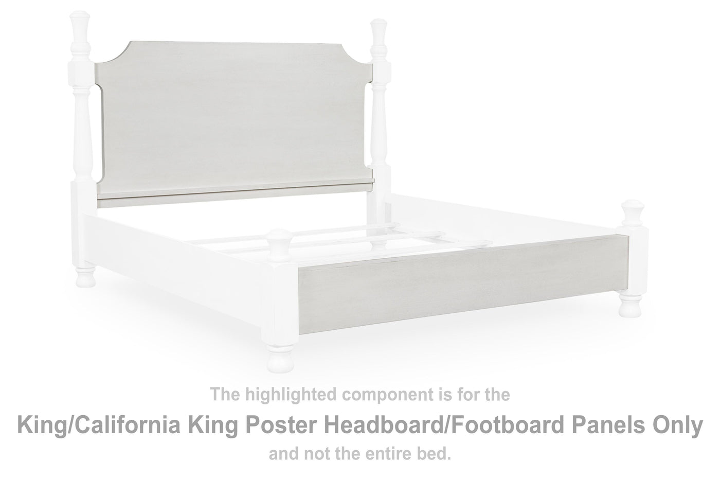 Rowlenstown King/California King Poster Headboard/Footboard Panels