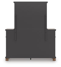 Winslow Vale Queen Poster Bed with Dresser and Mirror II