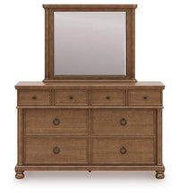 Hollis Dresser and Mirror in Brown