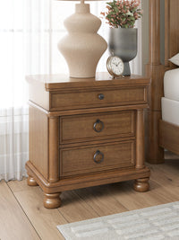 Hollis Nightstand in Brown