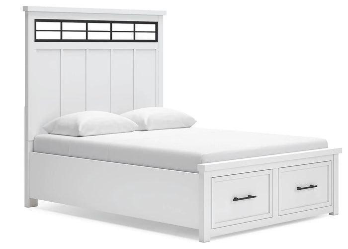 Wategos Queen Panel Storage Bed
