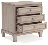 Ashfield Nightstand in Light Grayish Brown