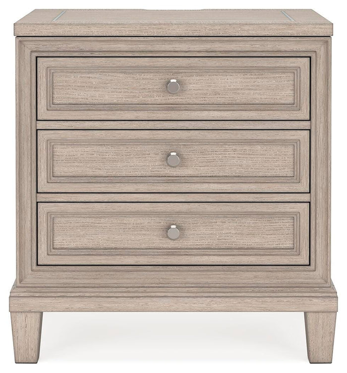 Ashfield Nightstand in Light Grayish Brown