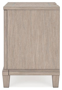Ashfield Nightstand in Light Grayish Brown