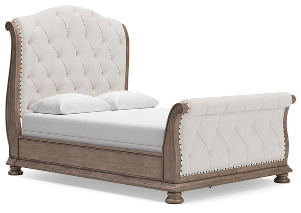 Ardenfield Queen Upholstered Sleigh Bed