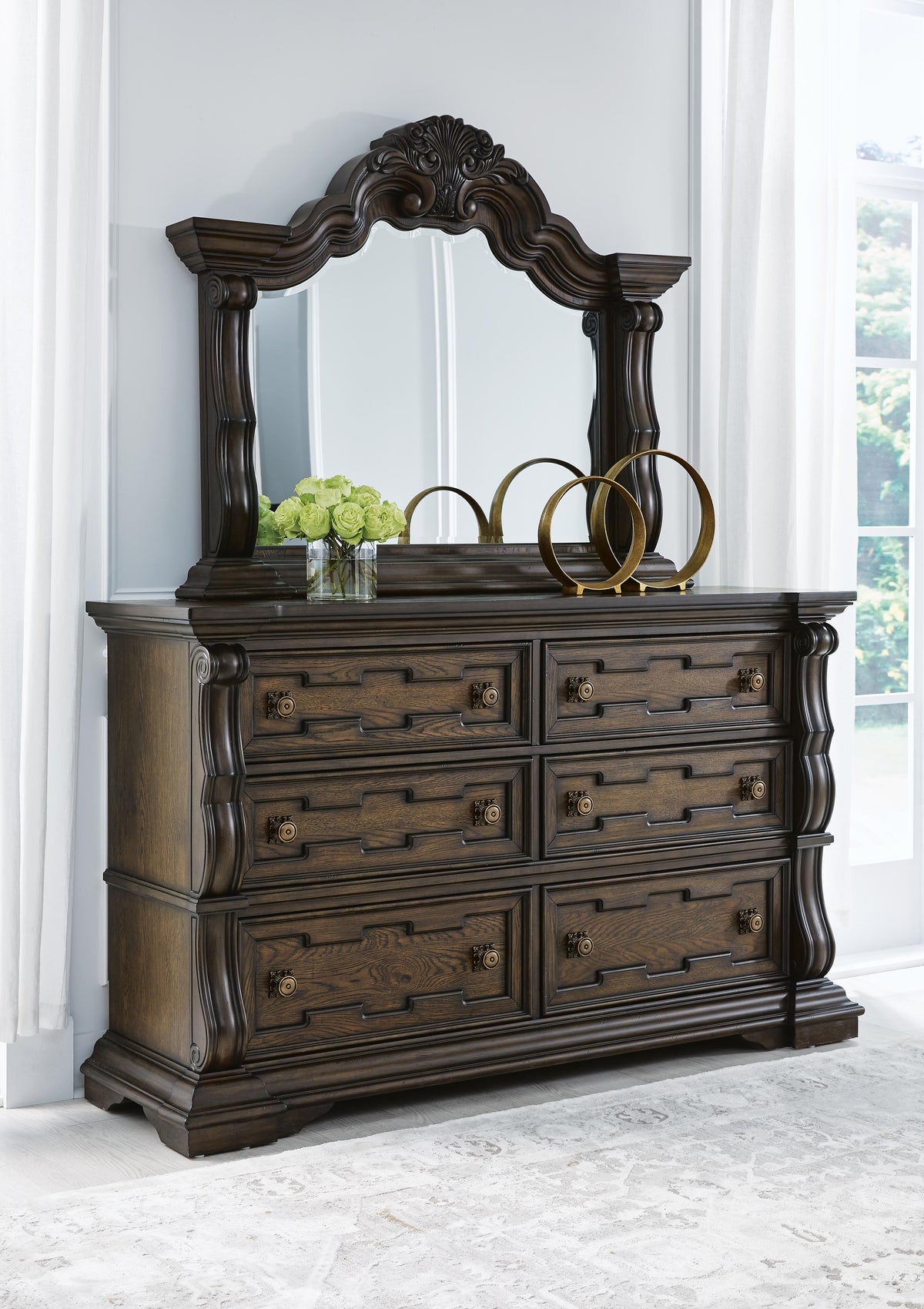 Fenwick Dresser and Mirror