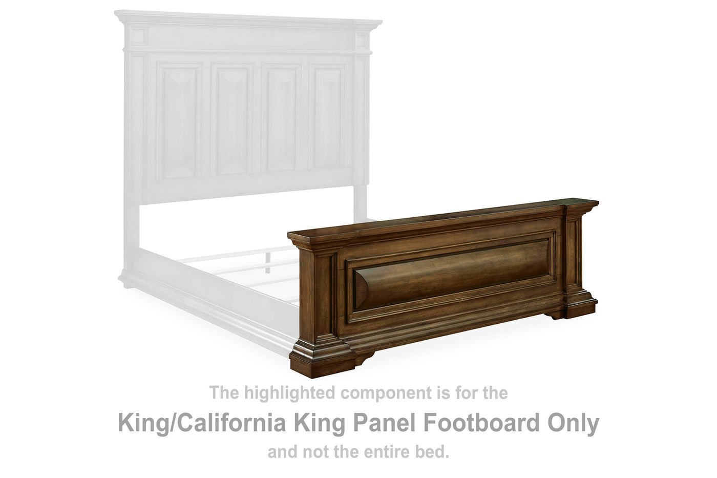 Frantanna King/California King Panel Footboard