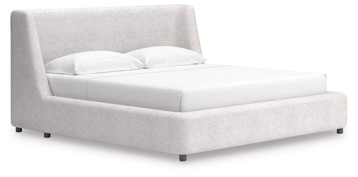 Solenne King Upholstered Platform Bed