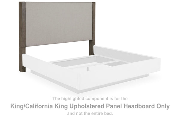 Anibecca King Upholstered Panel Headboard