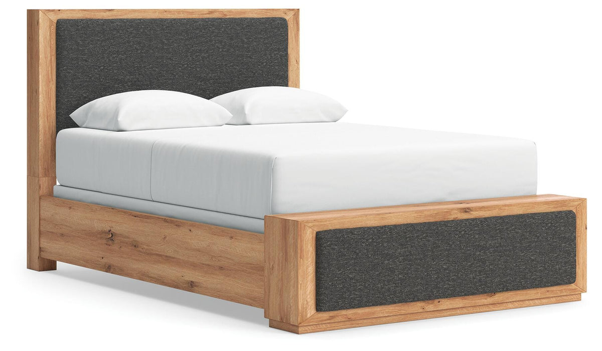 Solerno Queen Upholstered Panel Bed