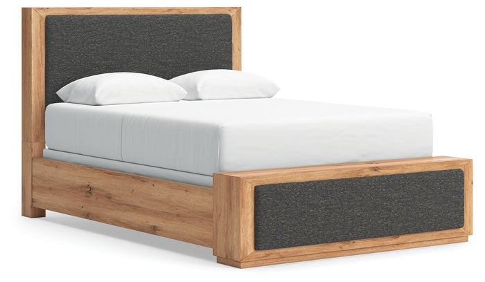 Solerno Queen Upholstered Panel Bed