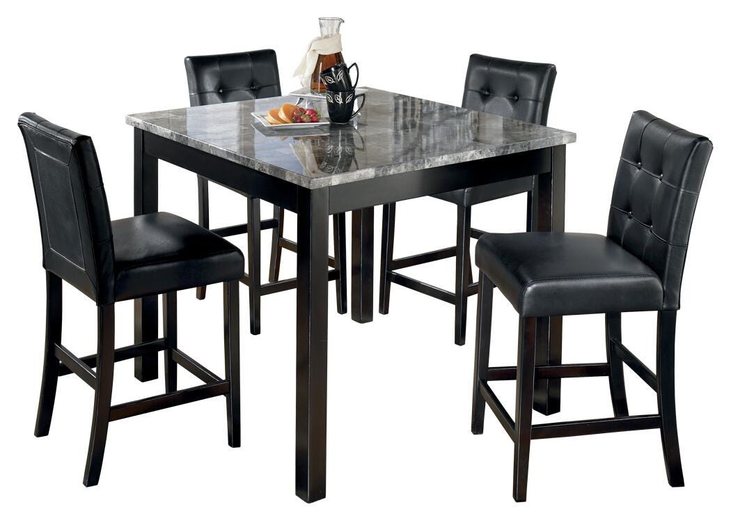 Larkin Counter Height Dining Table and Bar Stools (Set of 5)