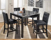 Larkin Counter Height Dining Table and Bar Stools (Set of 5)