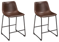 Draymont Counter Height Bar Stool in Brown