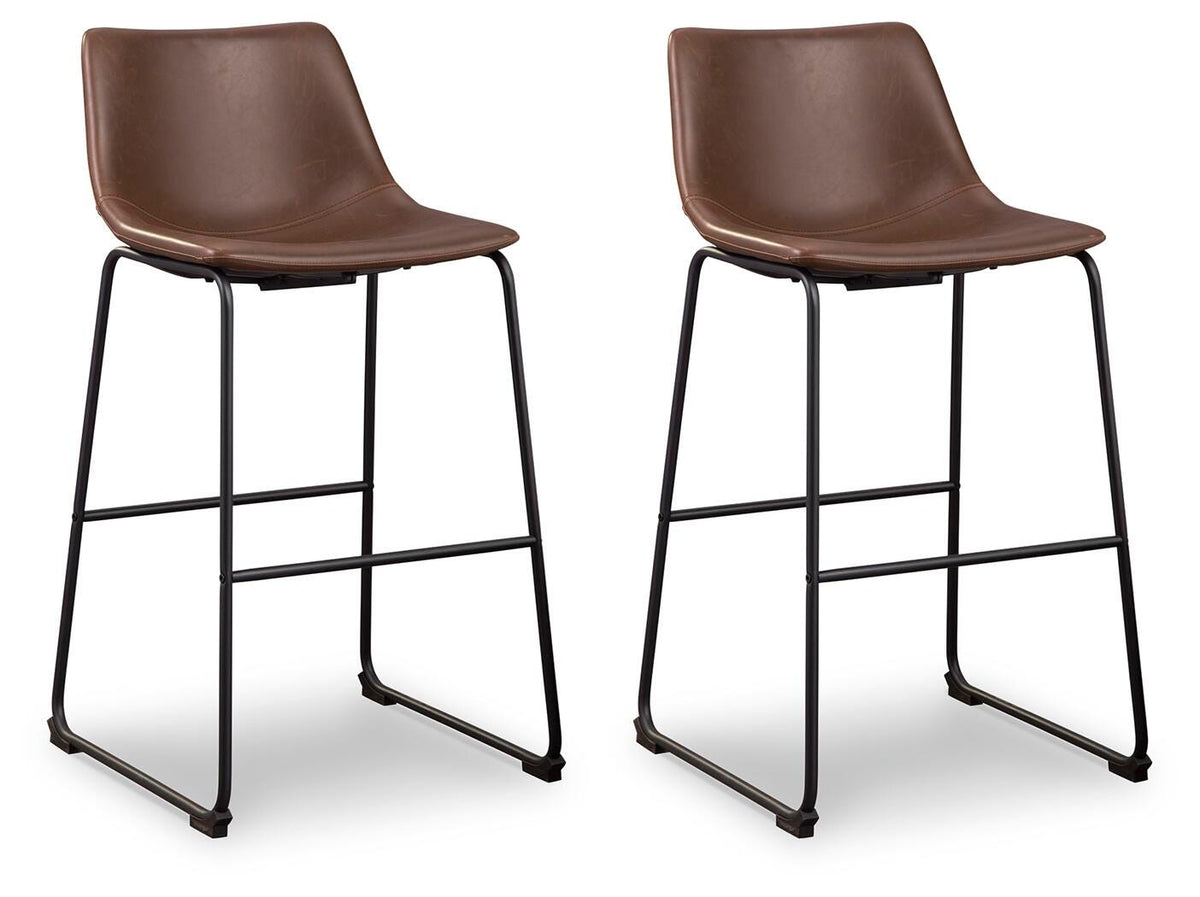 Draymont Pub Height Bar Stool in Brown