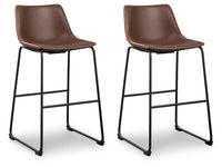 Draymont Pub Height Bar Stool in Brown