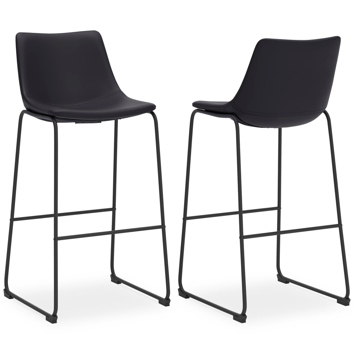 Draymont Pub Height Bar Stool in Black