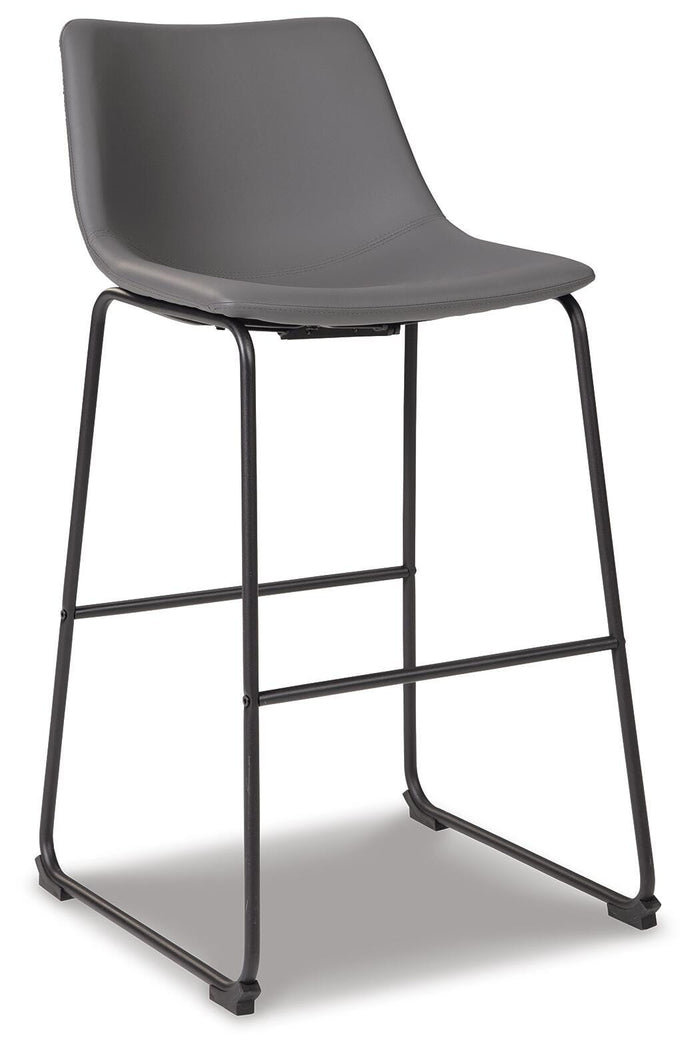 Draymont Pub Height Bar Stool in Gray