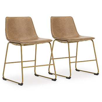 Amara Dining Chair in Toast/Gold