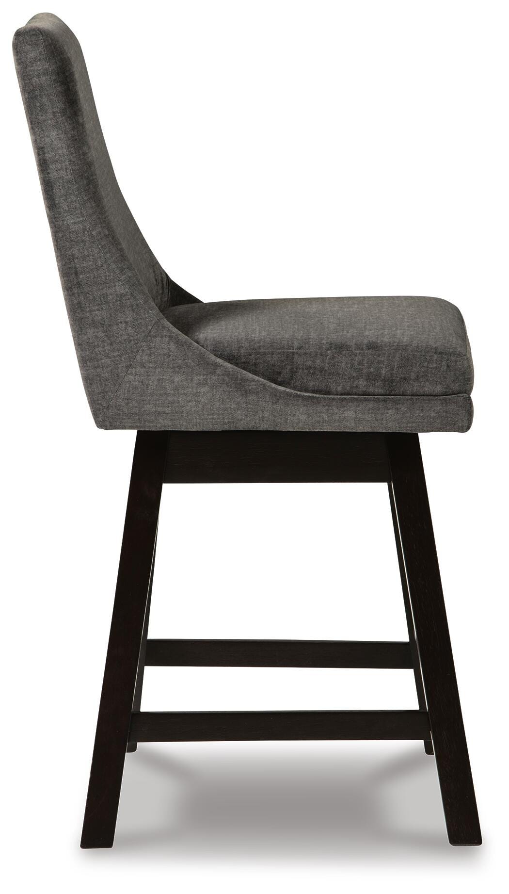 Larke Counter Height Bar Stool in Dark Gray