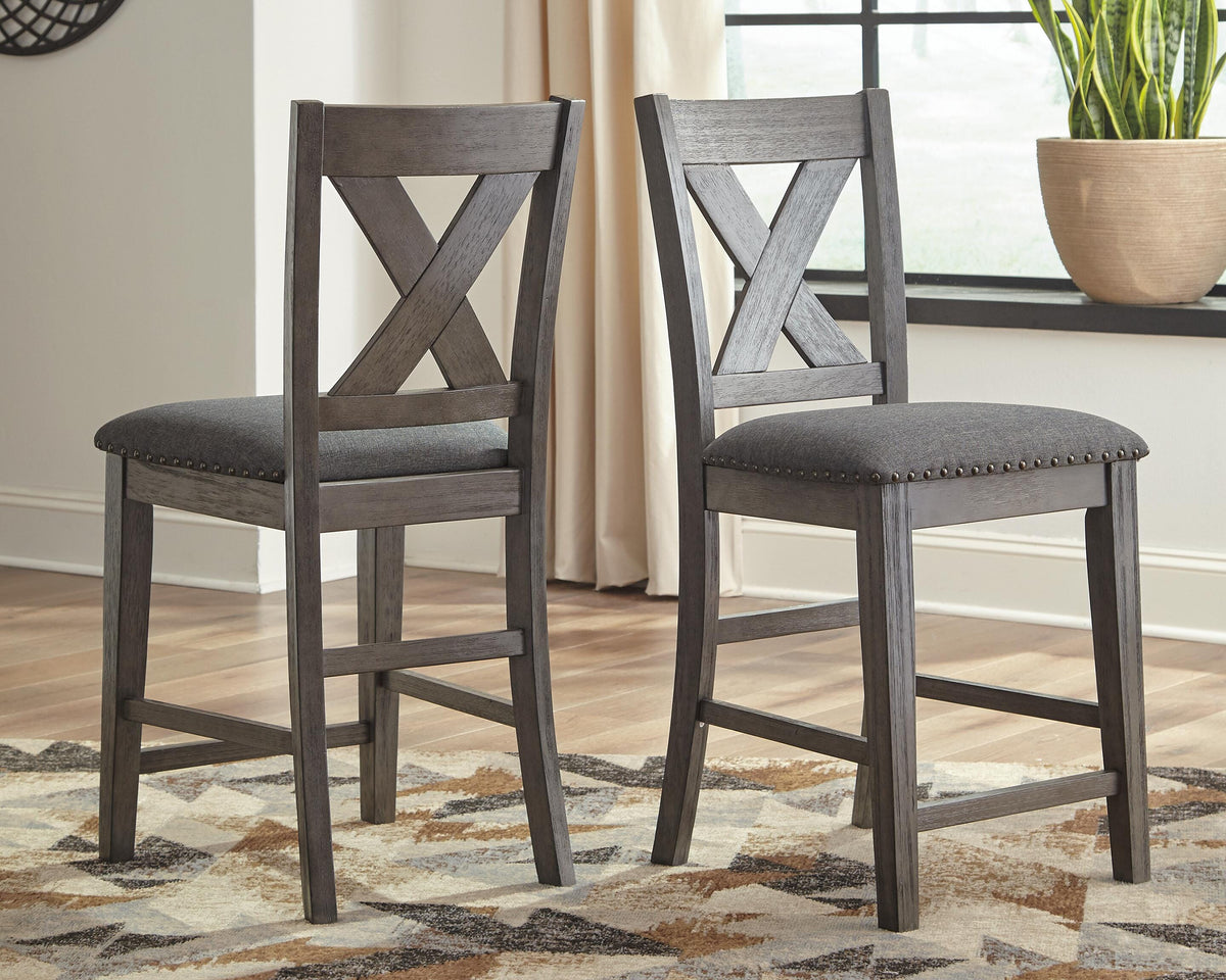 Cassio Counter Height Upholstered Bar Stool