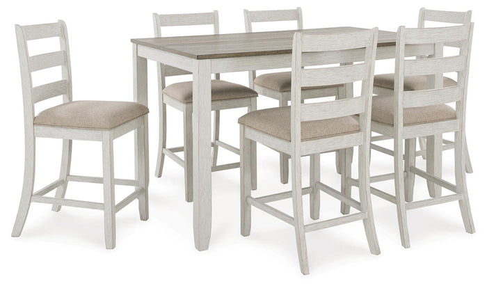 Millhaven Counter Height Dining Table and Bar Stools (Set of 7)