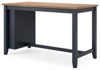 Windham Counter Height Dining Table in Natural/Blue