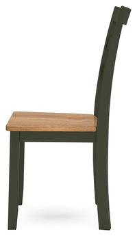 Windham Dining Table and 2 Chairs in Natural/Green