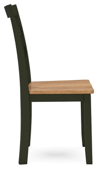 Windham Dining Table and 2 Chairs in Natural/Green