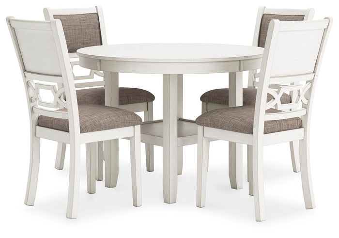 Nambucca Park Dining Table and 4 Chairs (Set of 5)