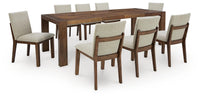 Winterbourne Bay Dining Table and 8 Chairs