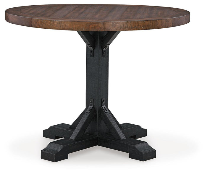 Denham Counter Height Dining Table and 2 Barstools in Multi