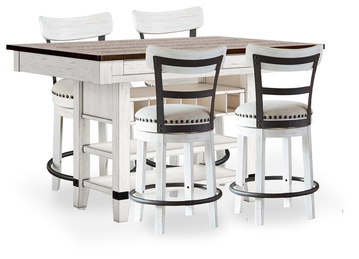 Denham Counter Height Dining Table and 4 Barstools in Default