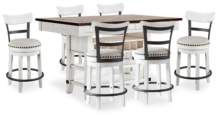 Denham Counter Height Dining Table and 6 Chairs