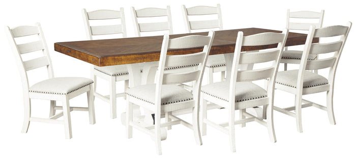 Denham Dining Table and 8 Chairs