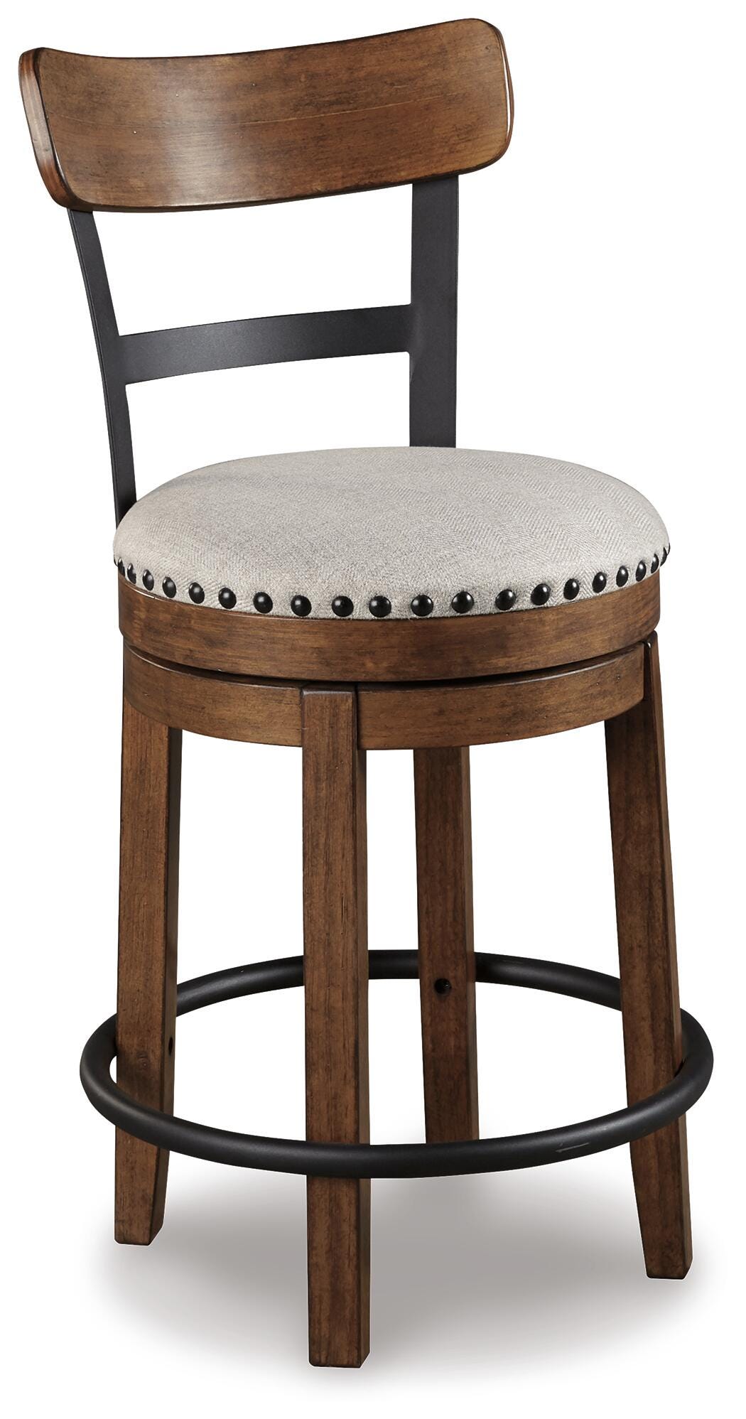 Denham Counter Height Bar Stool in Brown