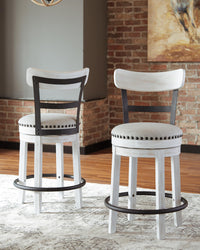 Denham Counter Height Dining Table and 2 Barstools in White