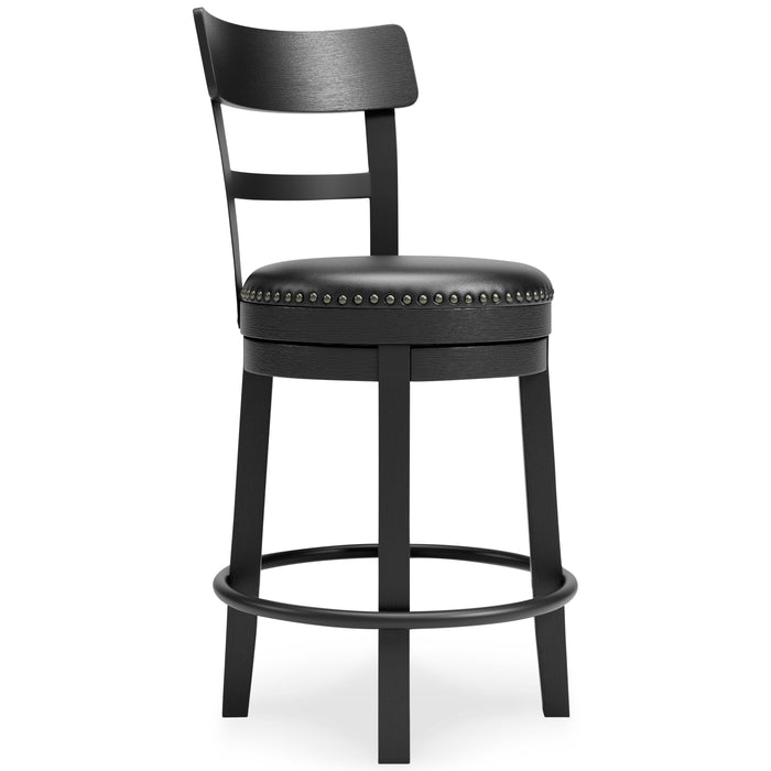 Denham Counter Height Bar Stool in Black
