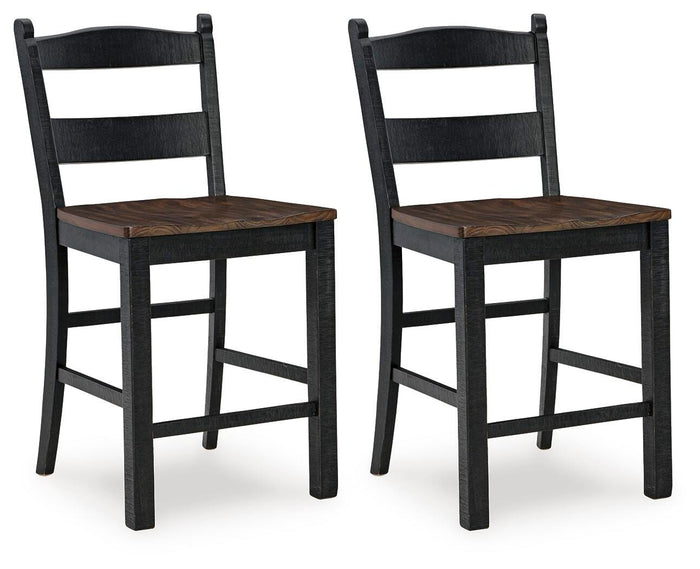 Denham Counter Height Barstool (Set of 2) in Multi
