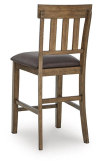 Fenwick Bay Counter Height Extension Dining Table with 4 Barstools and Bench