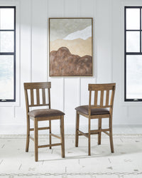 Fenwick Bay Counter Height Extension Dining Table and 4 Barstools