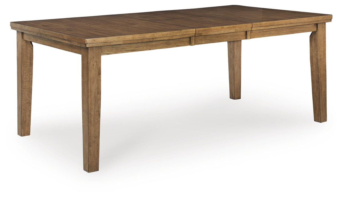 Fenwick Bay Extension Dining Table with 4 Chairs and Bench