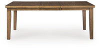 Fenwick Bay Extension Dining Table with 4 Chairs and Bench